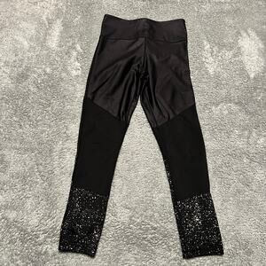 Zyia Active Leggings Pants Womens 6-8 Black Cropped